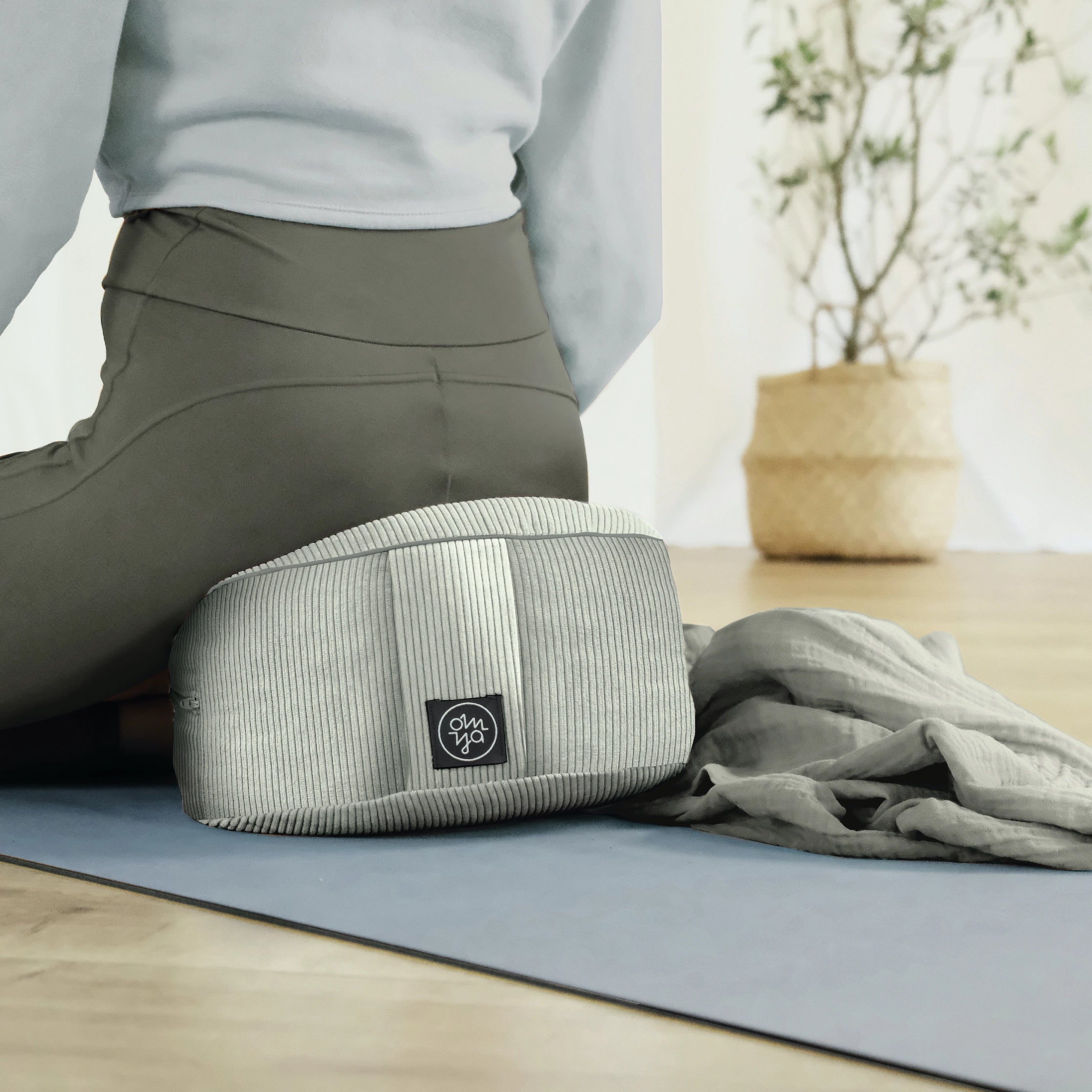 Design Yogakissen - Pale Cord (B-Ware)