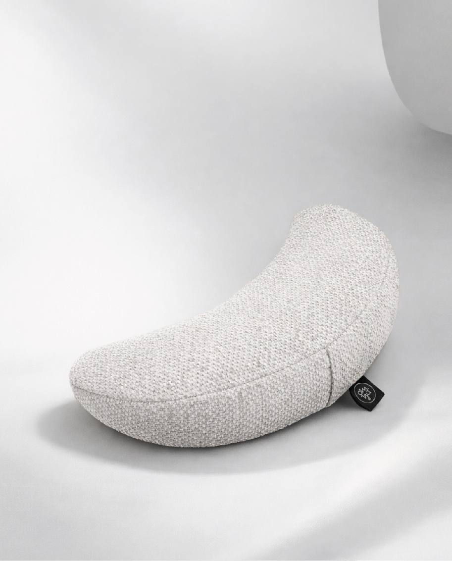 Design Yoga Halbmond Kissen - Maison Structure Pearl